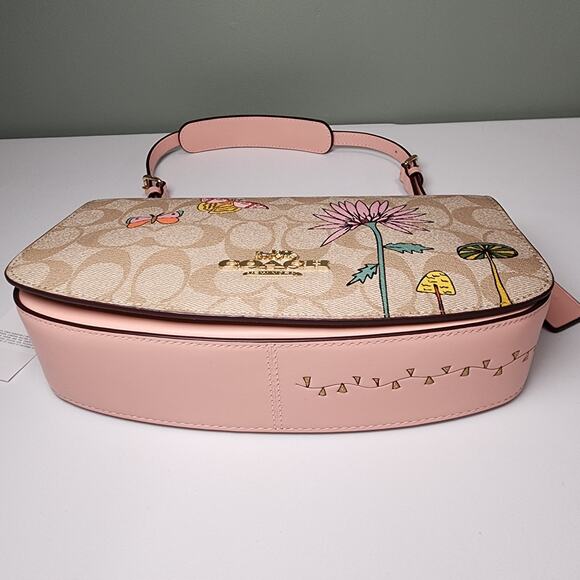 NWT CU395 Coach X Observed By Us Andrea Shoulder Bag Signature Kirsten Dunst - Picture 6 of 7